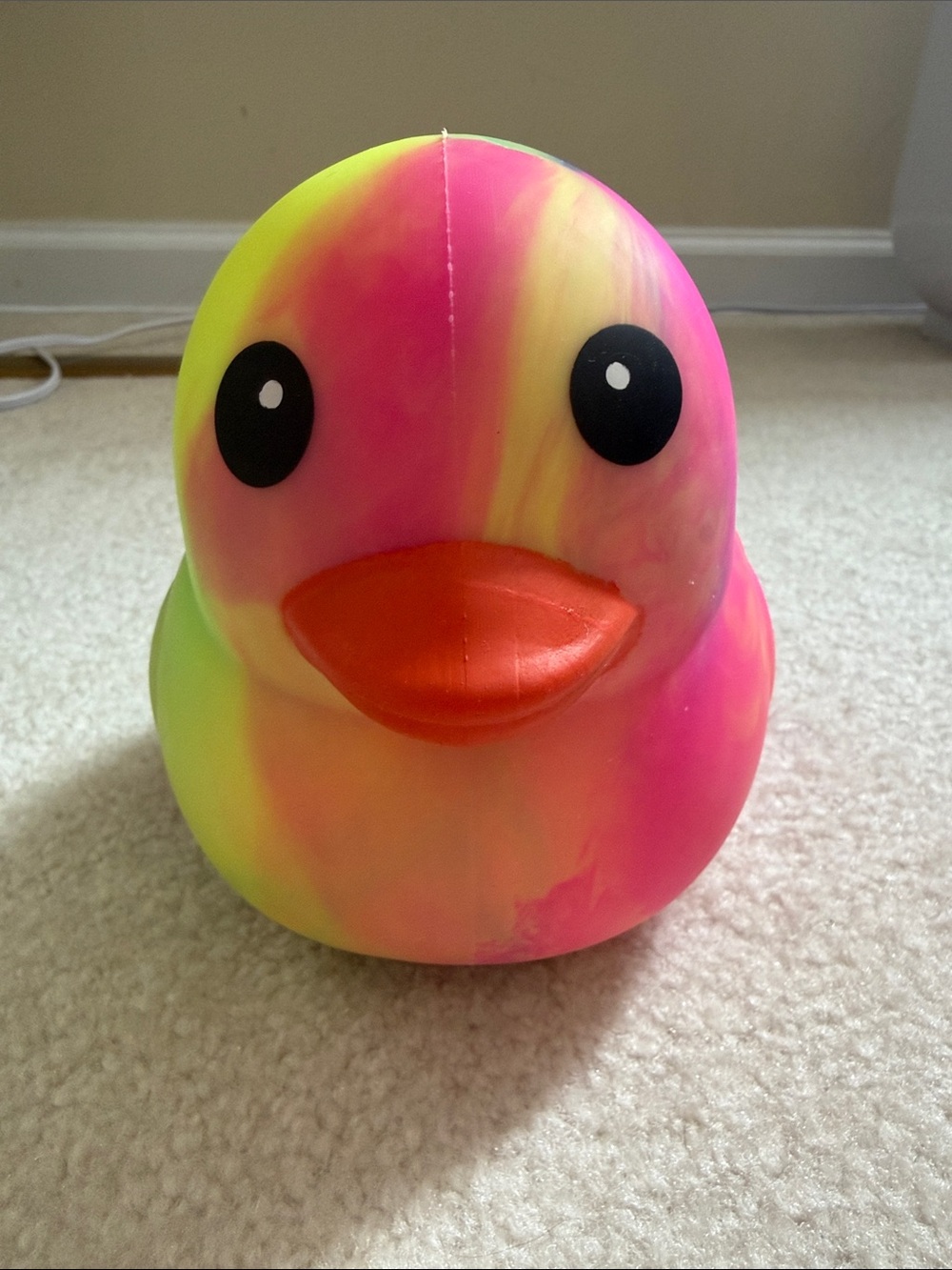 Squeeezy Jumbo Tie Dye Duck